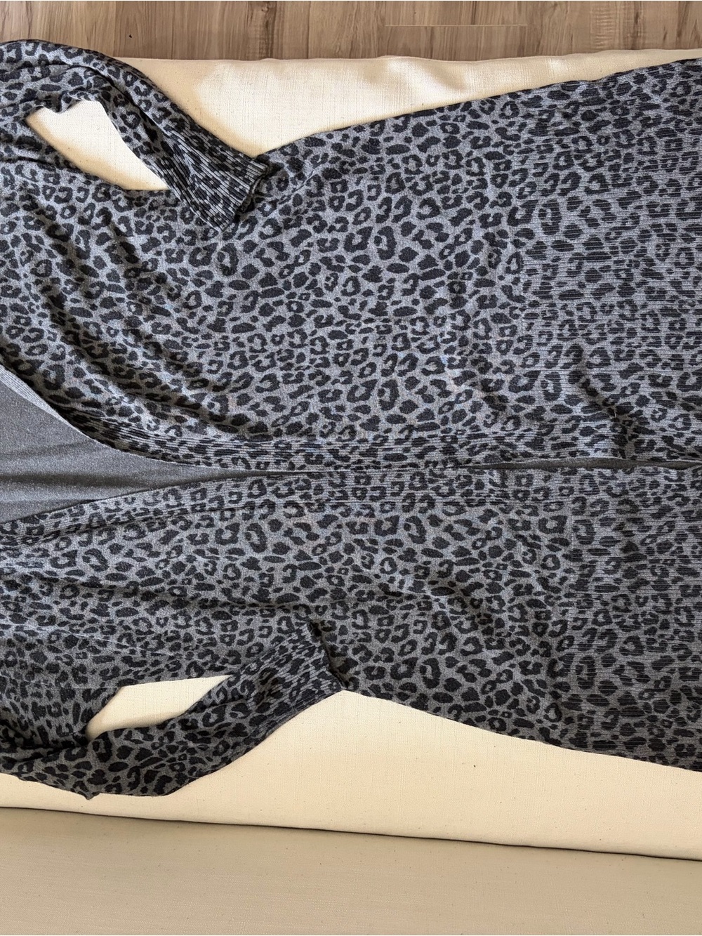 Terra & Sky Charcoal Knit Open Cardigan